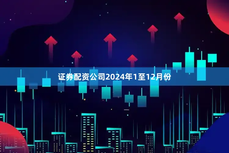 证券配资公司　　2024年1至12月份